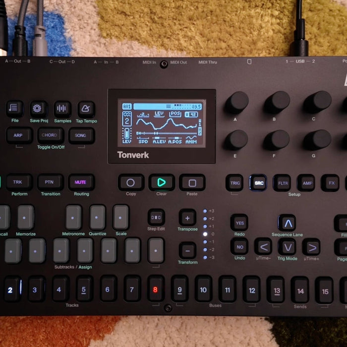 Elektron Tonverk OS 1.3 — Free Wavetable Synthesis Added to the Polyphonic Sampler