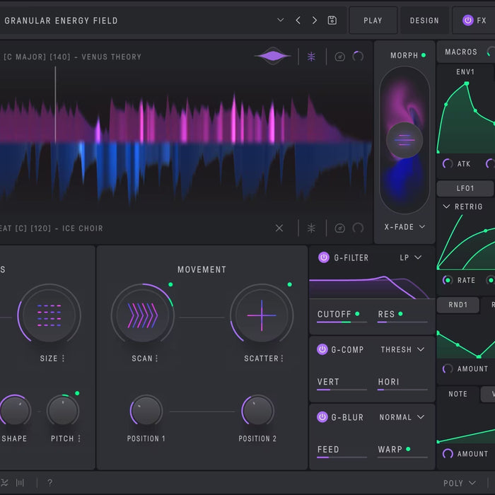 Baby Audio Grainferno: Granular Synthesis at Audio Rate — Turn Any Sample Into a Playable Synth Voice