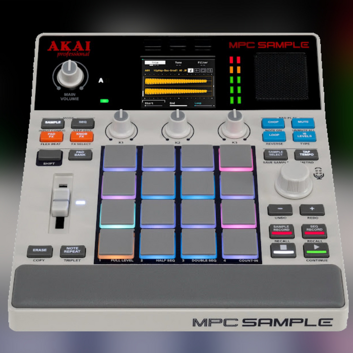 Akai MPC Sample Firmware 1.3 — Normalise, Knob Takeover and More for the Battery-Powered Beat Machine
