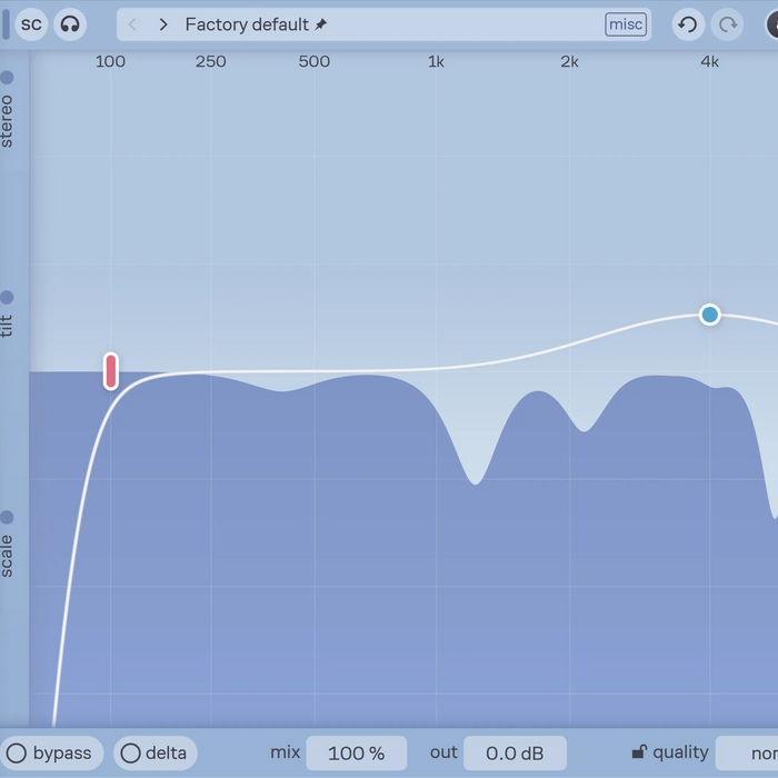 Screenshot of soothe 3 plugin