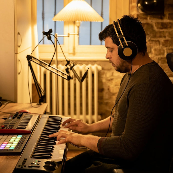 Modulation matrix and custom LFO shape editor open in a soft synth interface