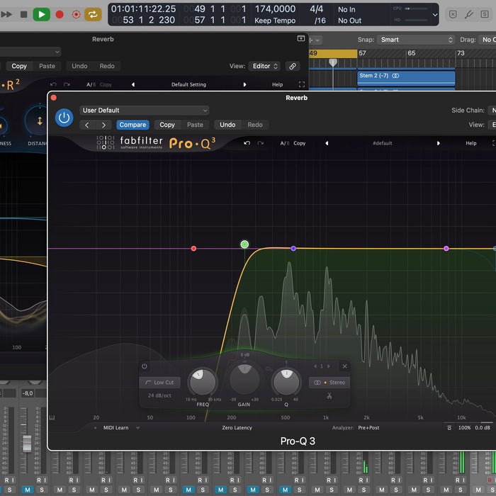 #006 - High-Pass Every Reverb Return at 250 Hz