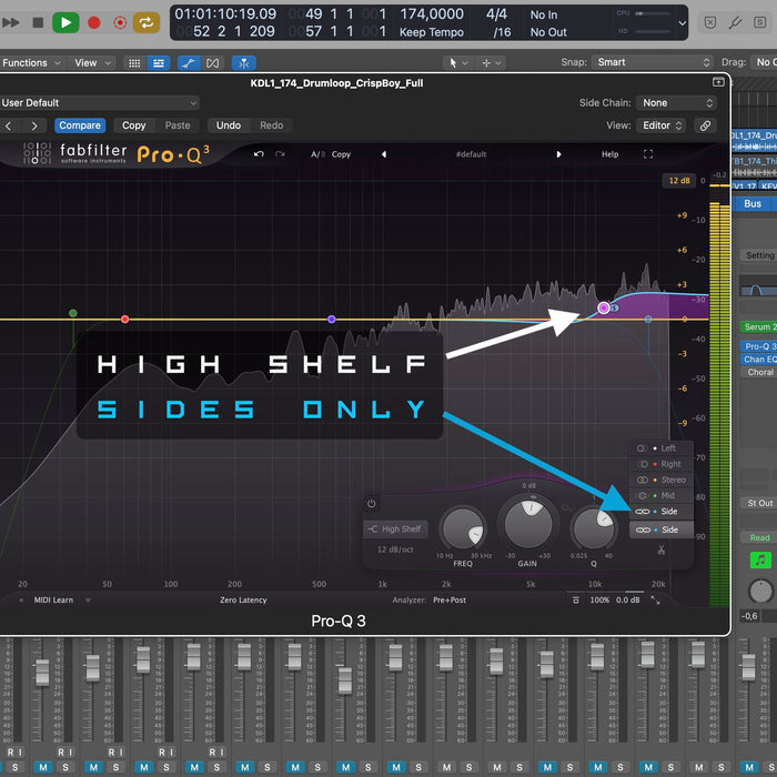 #007 - Brighten the Sides with Mid/Side EQ for Width Without Harshness