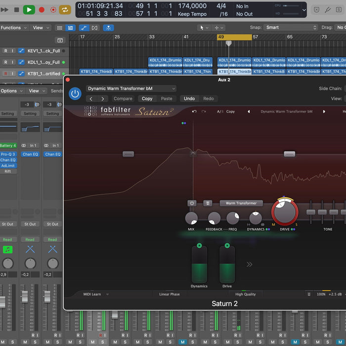 #009 - Parallel Saturation on Your Drum Bus for Weight Without Loudness