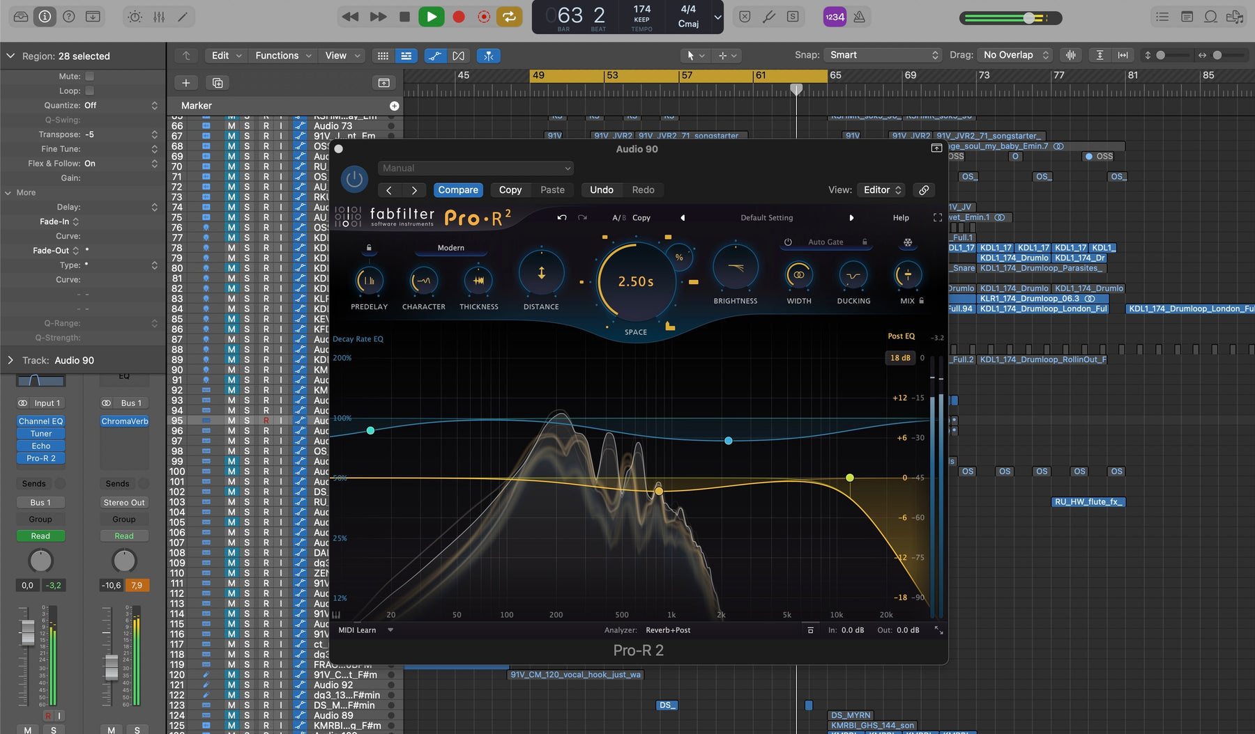 #014 - Pre-Delay 20-40 ms on Vocal Reverb for Word Separation