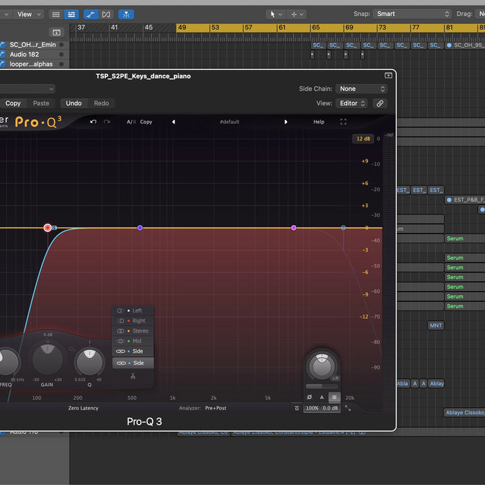 #017 - Mono Your Sub Bass Below 120 Hz with Mid/Side EQ