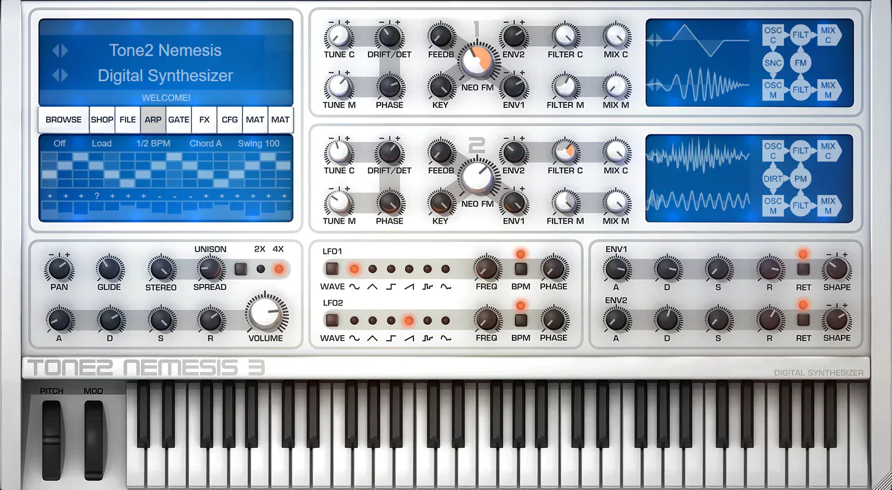 Tone2 Nemesis Gets a Sound Engine Overhaul in Free v3.1 Update