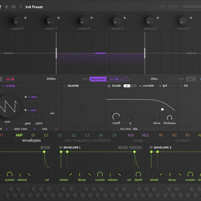 UVI Rumble Multiband Bass Synthesizer - Three-Engine Bass Design for DnB Producers
