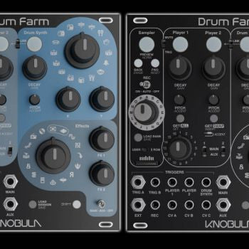 Knobula Drum Farm — Synthesis, Sampling and FX in One Eurorack Drum Module