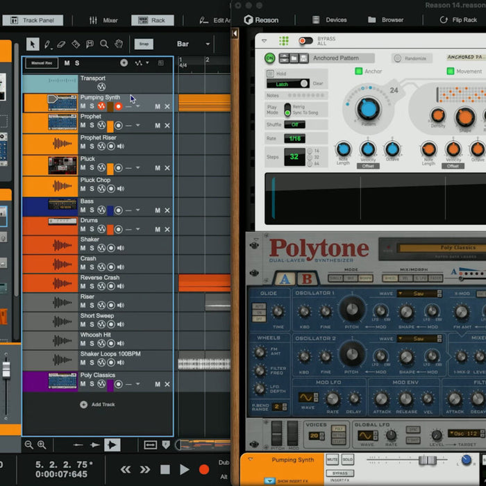 Reason 14 Enters Public Beta With a New Track Panel, RV-9 Reverb and Dark Mode