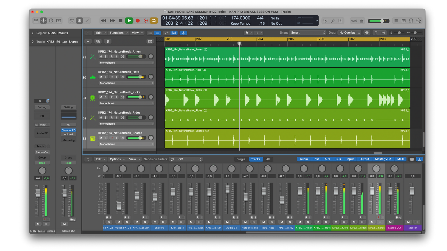 🎶 All Drum Stems Included